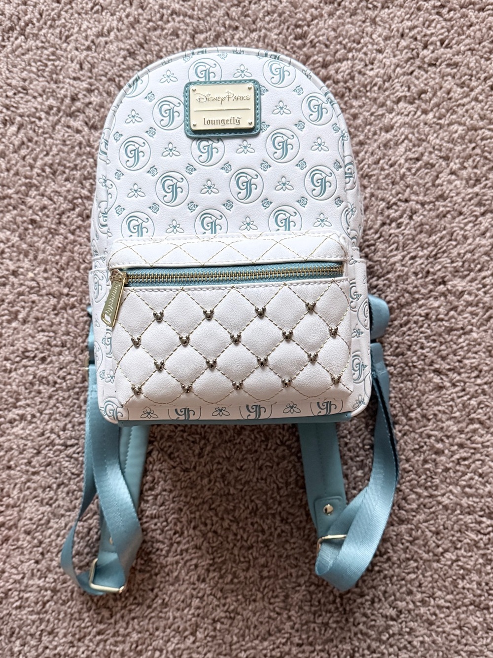 Disney Parks Grand Floridian Resort Loungefly Mini Backpack
